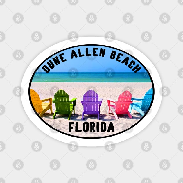 Dune Allen Beach Florida Adirondack Chairs 30A Emerald Coast Sticker by DD2019